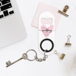 Wedding Planner Coordinator Keychain Bottle Opener<br><div class="desc">This Wedding Planner Coordinator Keychain Bottle Opener in blush pink is a chic and practical keepsake for the modern wedding organizer. Combining stylish minimalist design with a touch of humor, this trendy accessory is perfect for popping open a celebratory drink after a successful planning session, making it a fun and...</div>