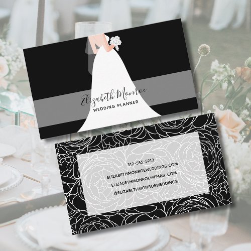 Wedding Planner Event Coordinator Business Card