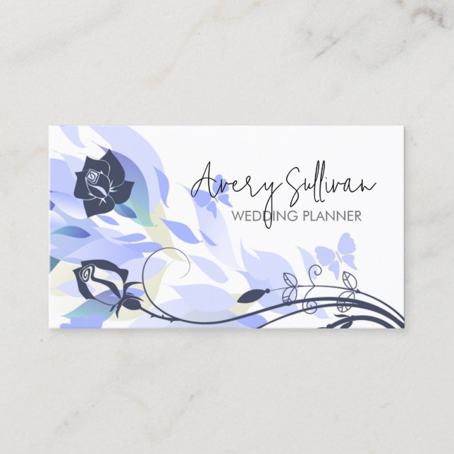 Wedding Planner Event Organizer Business Card (Front)