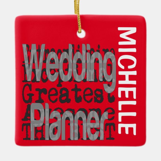 Wedding sale planner ornament