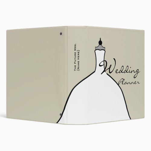 Wedding Planner _ Full Wedding Dress Binder