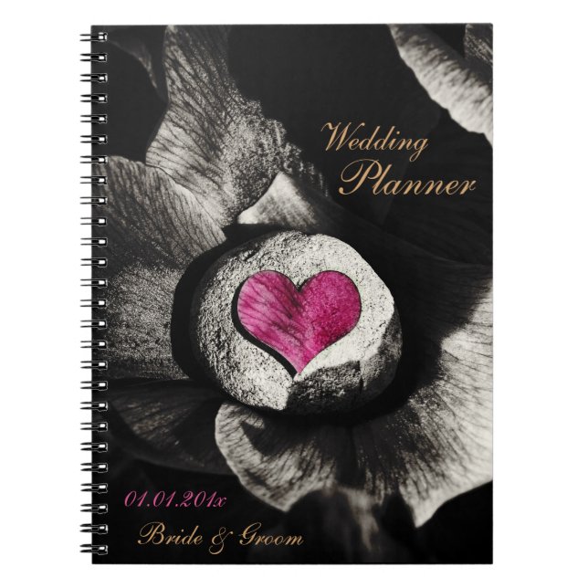 Wedding Planner, Hearth of Stone Art Notebook (Front)