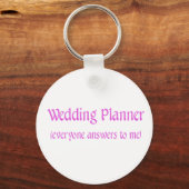 Wedding Planner Keychain (Front)