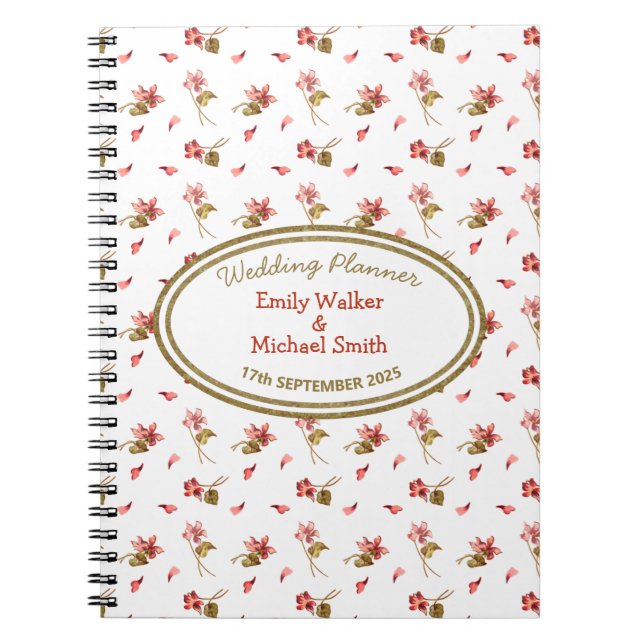 Wedding Planner Notebook (Front)