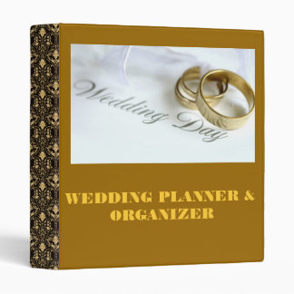 WEDDING PLANNER & ORGANIZER BINDER
