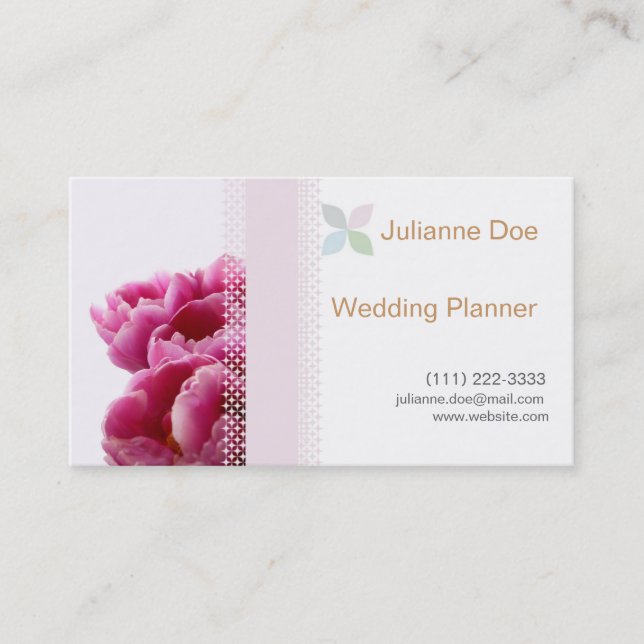 Wedding Planner Personal Card (Front)