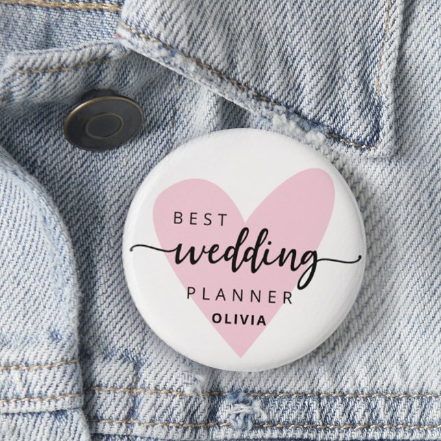 Wedding Planner Pink Button (Creator Uploaded)