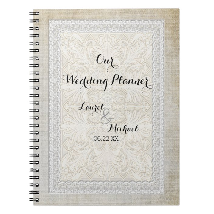 wedding planner notebook