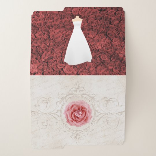 Wedding Planner Set 1 Monogram Rustic Red File Folder Zazzle Wedding Planner Set 1 Monogram Rustic Red File Folder