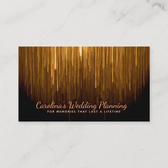 Wedding Planner Slogans Business Cards (Front)