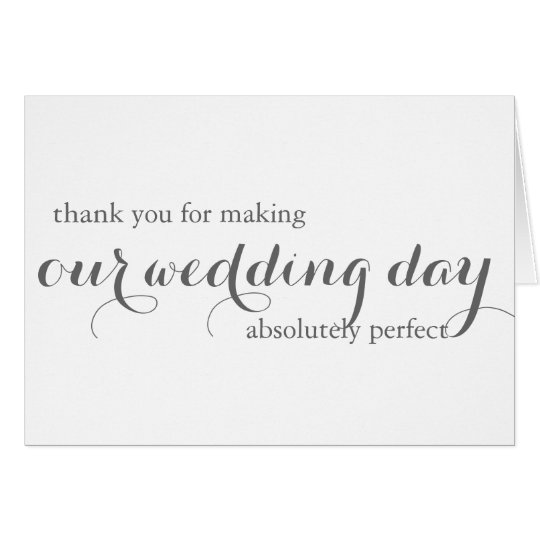 Shop Wedding Planner Thank You Card created by PrintMyWedding. Personalize it with photos & text or purchase as is!