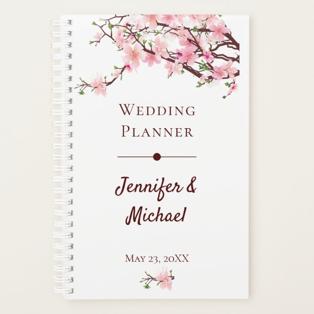 Wedding Planner with 2 Photo Template (Front)