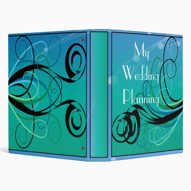 Wedding Planning Album 3 Ring Binder (Background)