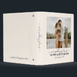 Wedding Planning Notebook Personalized 3 Ring Binder<br><div class="desc">Keep all of your wedding planning notes and paperwork organized with this personalized Wedding Planning Notebook.</div>