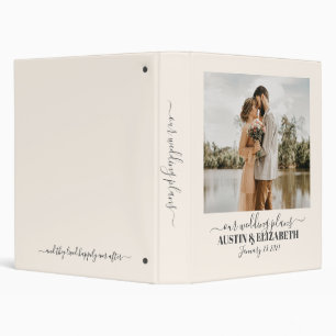 Wedding Planning Notebook Personalized 3 Ring Binder