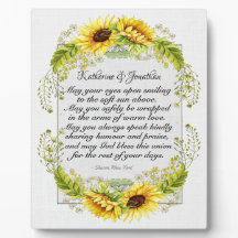 Wedding Poem Plaque