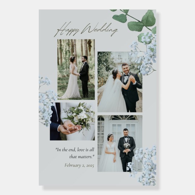 Wedding poster (Front)