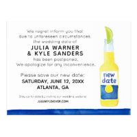 Wedding Postponed Postcard