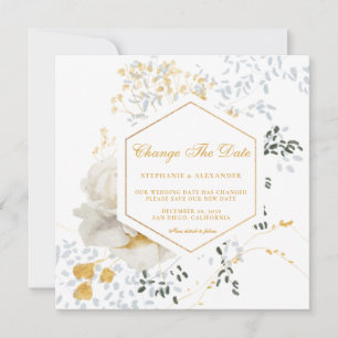 Wedding Postponement Change of Plans