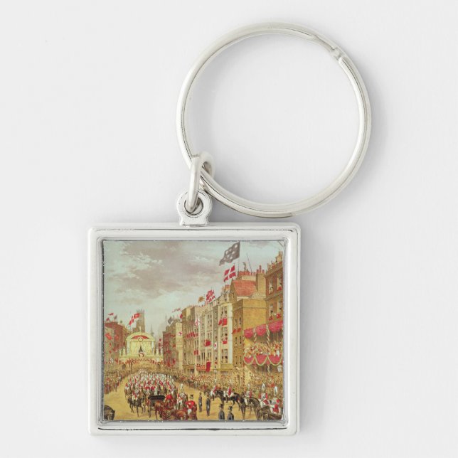 Wedding Procession of Edward, Prince of Wales Keychain (Front)