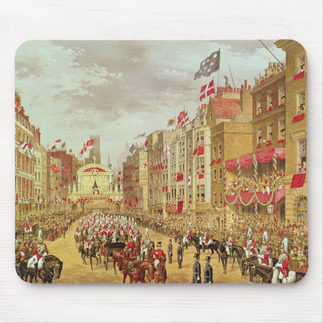 Wedding Procession of Edward, Prince of Wales Mouse Pad (Front)
