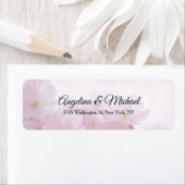 Wedding Professional Classical Elegant Flowers Label (Insitu)