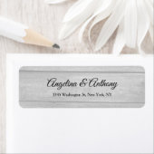 Wedding Professional Creative Script Wood Elegant Label (Insitu)