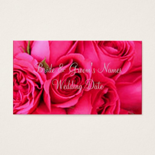 Customizable Wedding Profile Card Templates Business Card Templates