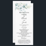 Wedding Program - Eucalyptus<br><div class="desc">Perfect Item for Your Special Day!</div>