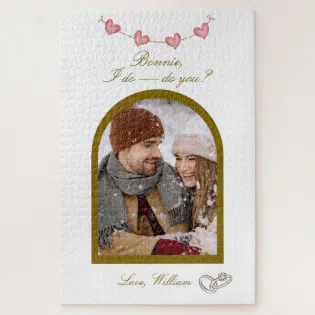 Wedding Proposal Photo Puzzle | I Do-Do You