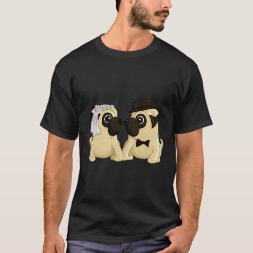 Wedding Pugs 200 T-Shirt