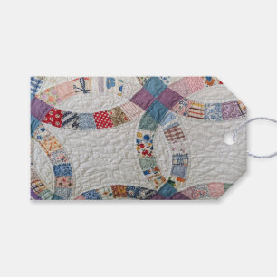 Wedding Quilt Photo Gift Tags