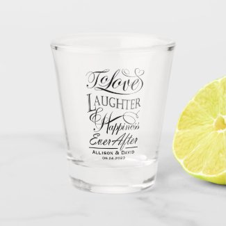 Wedding quote design to toast bride & groom