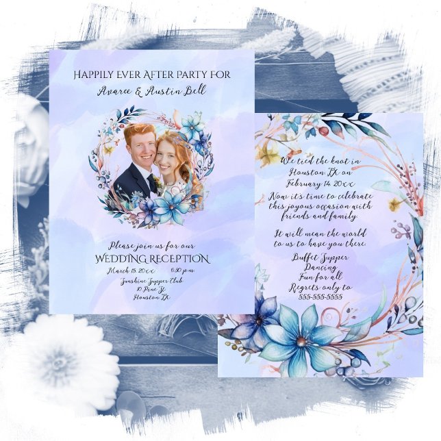 Wedding Reception After Party Celebration  Note Card (Creator Uploaded)
