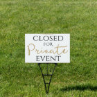Wedding Reception, Closed for Private Event