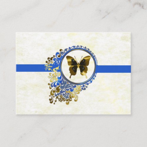 Wedding Reception Dinner Selection card Business Card