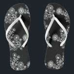 Wedding Reception Flip Flops | Customize Color<br><div class="desc">A cute guest favor addition to your destination beach or poolside wedding reception! Let your lady guests dance the night away in these comfortable "dancing shoes" flip flops. Place the flip flops in a basket beside the dance floor. Sample color is shown in black and white -click "customize it" to...</div>