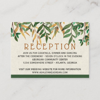 Wedding Reception Invitation