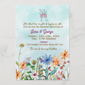 Wedding Reception Invitations