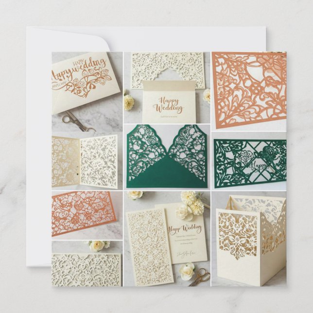 Wedding Reception Invitations (Front)