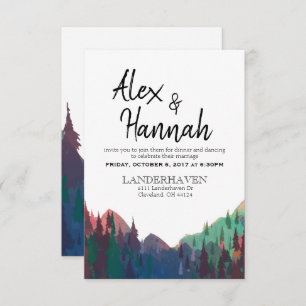 Wedding Reception Only Invitation