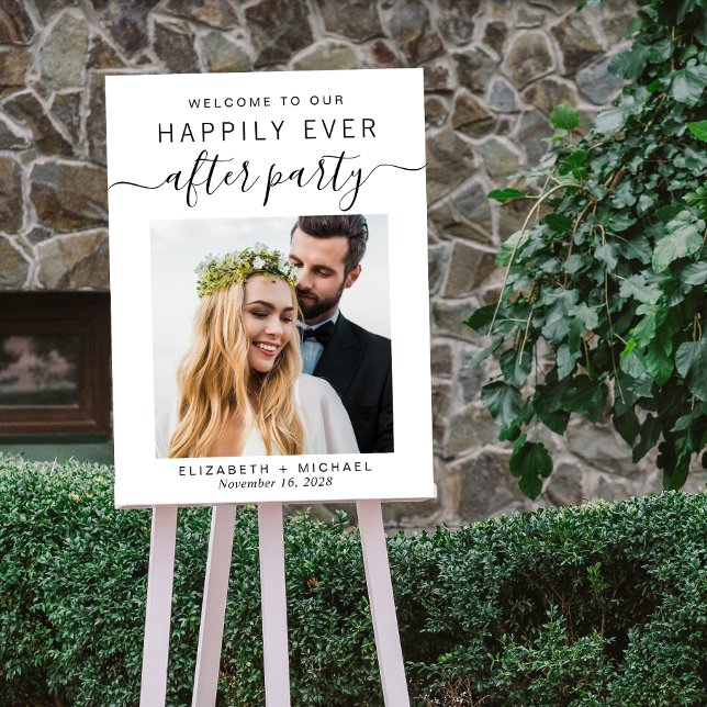 Wedding Reception Photo Welcome Foam Board (Creator Uploaded)