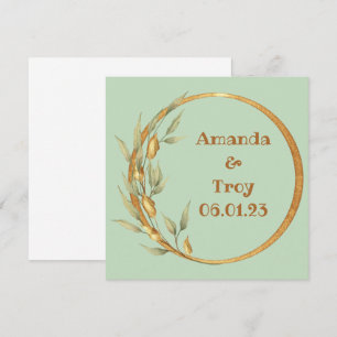 Wedding Reception Rehearsal Wine Elegant Invitation