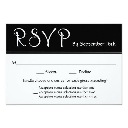reception rsvp cards