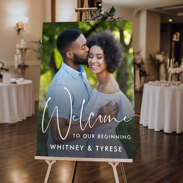 Wedding Reception Welcome Sign Photo Editable (Creator Uploaded)