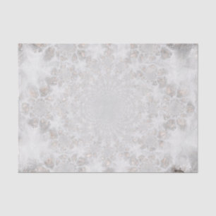 Wedding Reception White Silver Gold Simple Elegant Tissue Paper