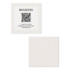 Wedding Registry QR Code