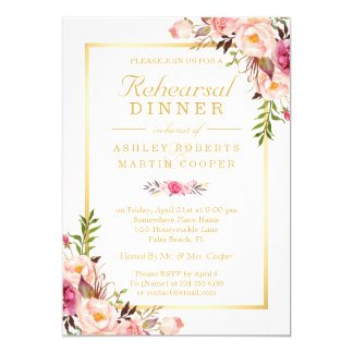 Find customizable Rehearsal Dinner invitations & announcements of all sizes. Pick your favorite invitation design from our amazing selection.