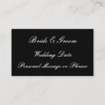 Wedding Reminder Insert For Invitations Or Favors at Zazzle