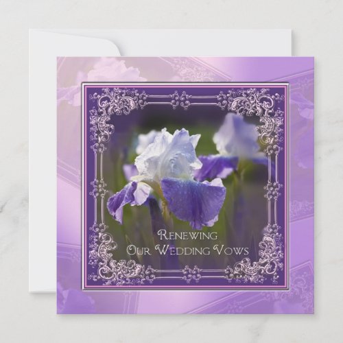 Wedding Renewal - Invitations - Iris